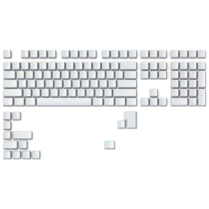 Glorious GMMK ABS Doubleshot V2 USA Base Kit - White image number 0
