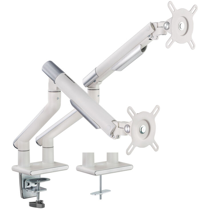 Alterzone Arm Duo Aluminium Monitorhalterung - weiß image number 7