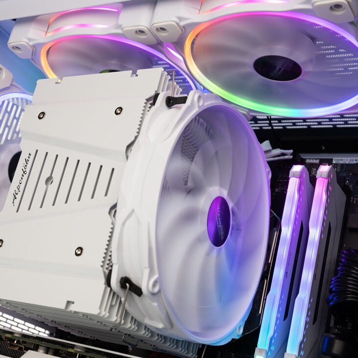 Gaming-PC White Beauty GeForce Battle Royal Edition, Ryzen 5 5600, NVIDIA GeForce RTX 4060 Ti image number 9