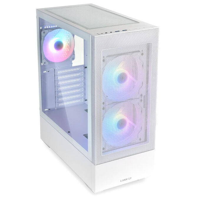 Lian Li LANCOOL 205 Mesh C PC Case, Mid Tower - White image number 1