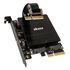 Akasa Dual M.2 PCI-E RGB LED Adapter Karte image number null