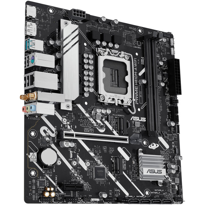 ASUS Prime B810M-A WiFi Motherboard, socket LGA 1851, Intel H810, mATX, DDR5 image number 5