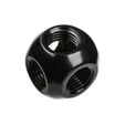 Bitspower Adapter Q-Splitter 5x G1/4 inch IG - matte black image number null