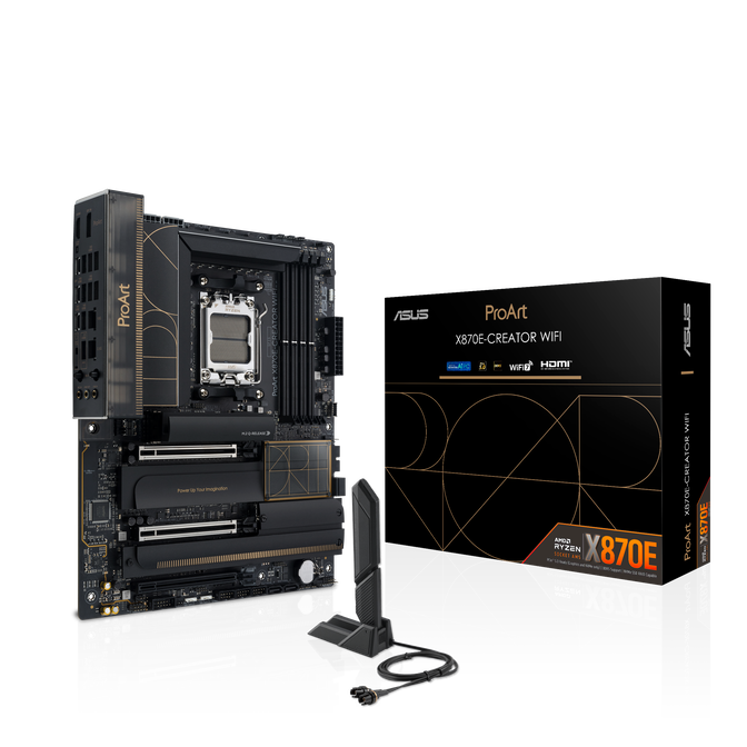 ASUS ProArt X870E-Creator WiFi Mainboard, AMD X870E, Sockel AM5, DDR5 image number 0