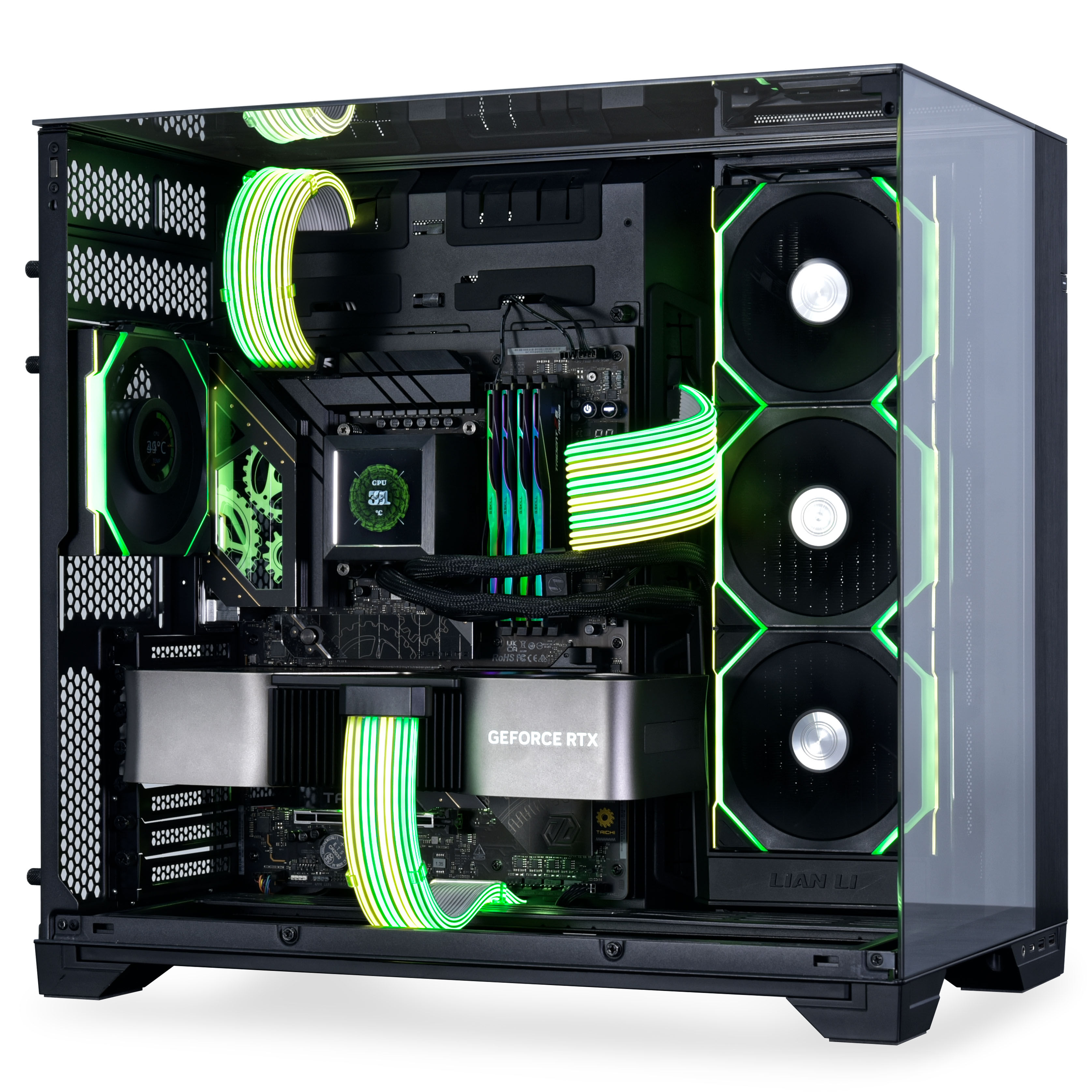 Lian Li Strimer Wireless 2x 8-Pin CPU-Kabel