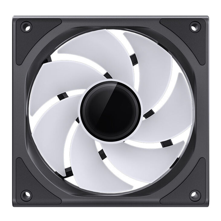 Jonsbo ZK-120BR ARGB Reverse Blade PWM Lüfter, 120mm, 3er-Pack - schwarz image number 12