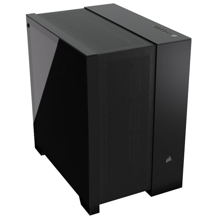 Corsair 6500D Airflow Mid Tower, Tempered Glass - Black image number 1