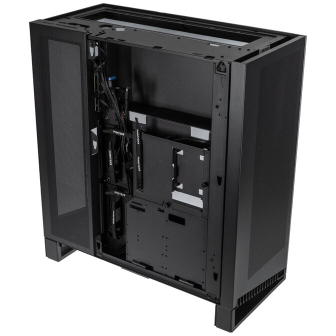 PHANTEKS NV Series NV7 E-ATX Case, Tempered Glass, ARGB- black + M25 Gen2 PWM D-RGB Fan 3-Pack - Reverse Blade, 140mm + DRGB Kit image number 9