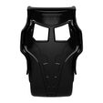 Sabelt SRX-1 Simracing-Rennsitz, Glasfaser-Schale, gepolstert - deep black image number null