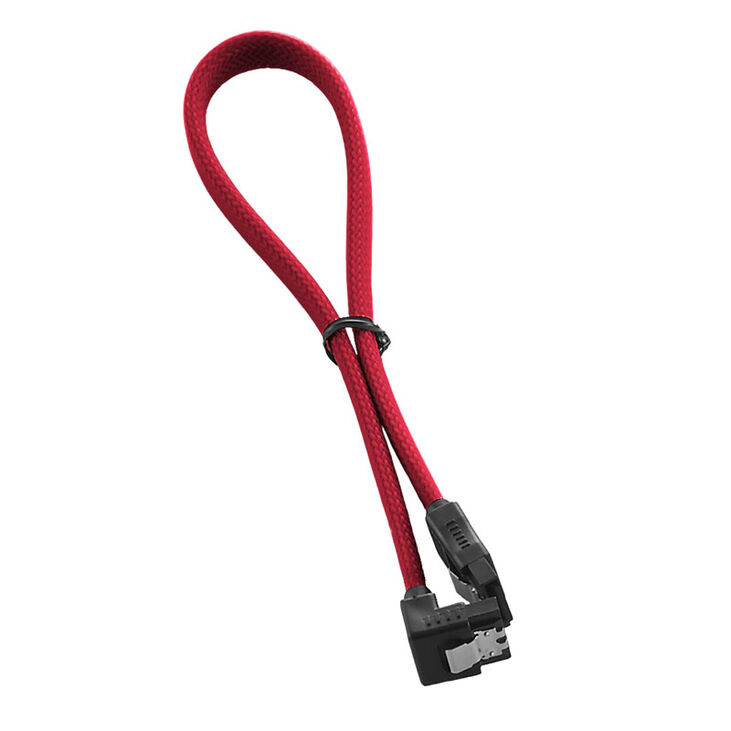 CableMod ModMesh Right Angle SATA 3 Cable 30cm - red image number 1