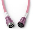 Glorious GMMK Coiled Cable Pixel Pink, Spiral Keyboard Cable, USB-C/USB-A - Pink image number null