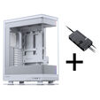 Phanteks Evolv X2 Matrix Geh&auml;use-Bundle, Midi-Tower, E-ATX, Tempered Glass + Nxlinq V2 HUB - wei&szlig; image number null