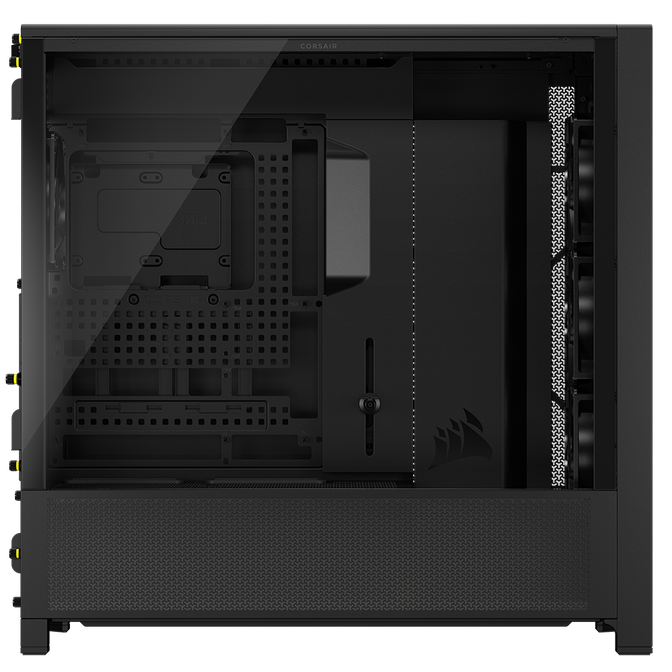 Corsair Frame 5000D PC Case, Mid-Tower, E-ATX, Tempered Glass - black image number 3