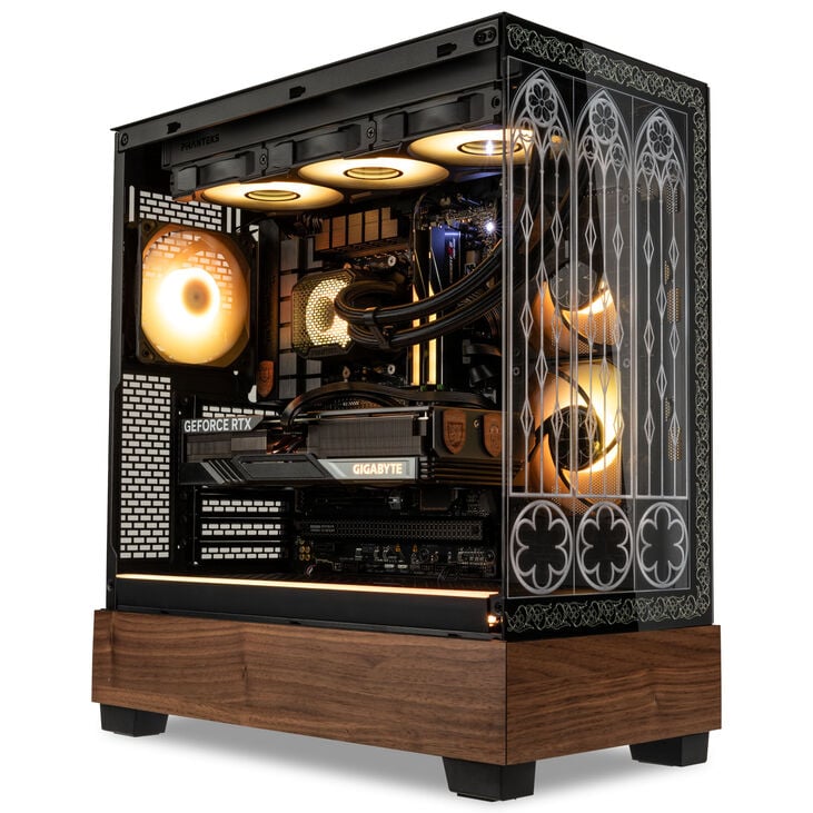 Gaming PC Amber Monastery, AMD Ryzen 5 7600, RTX 4070 Super - Fertig-PC image number 3