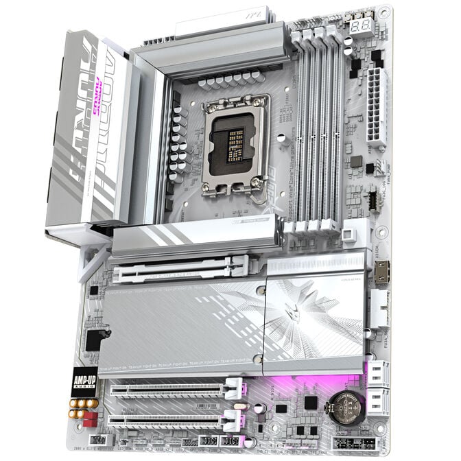 GIGABYTE Z890 Aorus Elite WIFI7 ICE motherboard, socket LGA 1851, Intel Z890, ATX, DDR5 image number 4