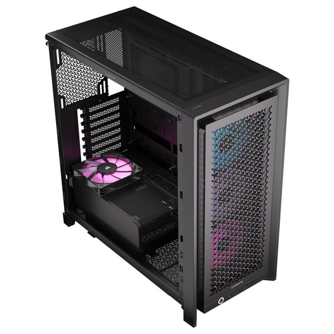 CORSAIR FRAME 4000D LCD RS PC-Geh&auml;use, Midi-Tower, ATX, ARGB, Tempered Glass - schwarz image number 9