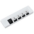 Lian Li RS Series 80 PLUS Gold Power Supply, ATX 3.1, modular - 1,200 Watts, with RS Hub, white image number null