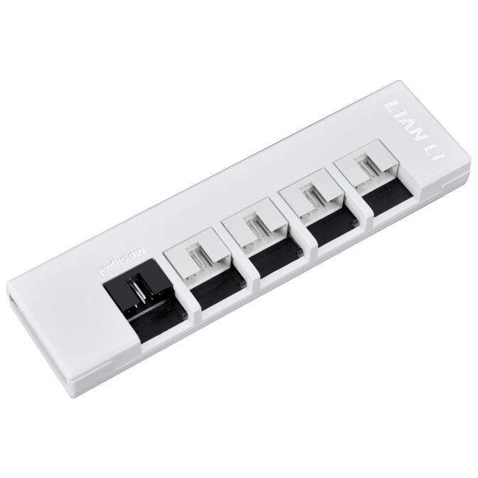 Lian Li RS Series 80 PLUS Gold Power Supply, ATX 3.1, modular - 1,200 Watts, with RS Hub, white image number 5