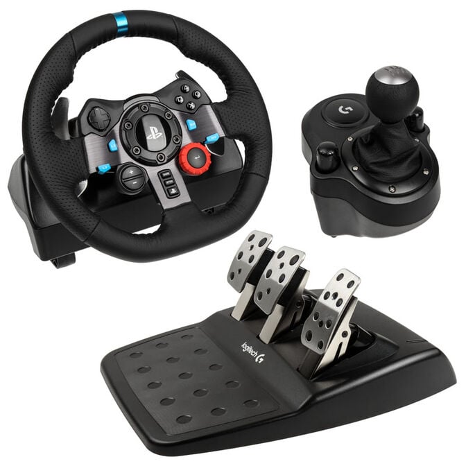 Logitech G29 High-End Racing Wheel for PS4/PS3/PC + Driving Force Shifter image number 0