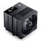 Jonsbo CC90 CPU Cooler, Dual Tower, 130mm PWM Fan, Segment Display - Black