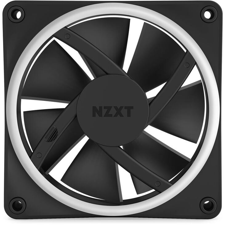 NZXT F120 RGB DUO, PWM, 120mm - schwarz image number 5