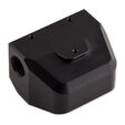 Aqua Computer flow sensor high flow 2, 2x G1/4 - silver/black image number null