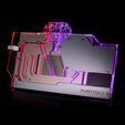 PHANTEKS Glacier G40 RTX 4090 Waterblock with Backplate for MSI, D-RGB - chrome image number null