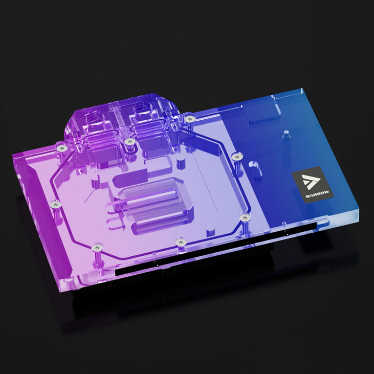 Barrow LRC 2.0 RTX 4080 Founders Edition Aurora, RGB, black - Acrylic image number 2