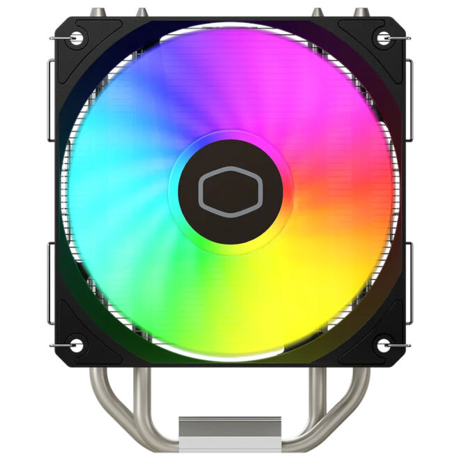 Cooler Master Hyper 212 Spectrum V3 CPU Cooler, 200 W TDP, 120mm ARGB PWM Fan - Silver image number 1