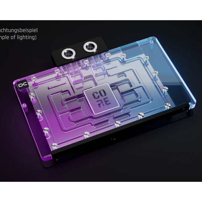 Alphacool Core Geforce RTX 5090 SUPRIM / Vanguard / GAMING, ARGB, mit Backplate - Acryl image number 4
