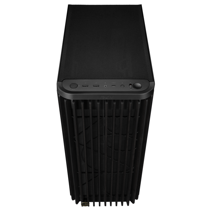 ASUS ProArt PA401 Wood Edition PC-Geh&auml;use, Midi-Tower, ATX - schwarz image number 3