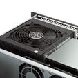 SilverStone RM23-502 Rackmount Server Case, ATX, USB 3.0 - 2U - black image number null