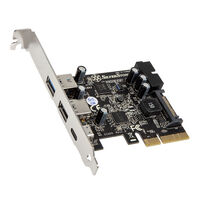 SilverStone SST-ECU05, 1x USB3.1 Type-C + 2x USB3.0 + 2x internal USB3.0 - PCIe