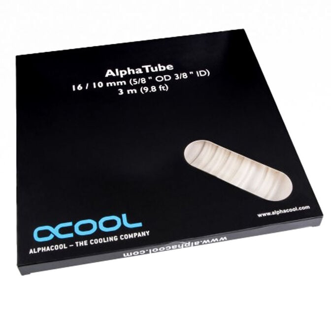 Alphacool AlphaTube Schlauch HF 16/10mm - Ultra Clear 3 m image number 1