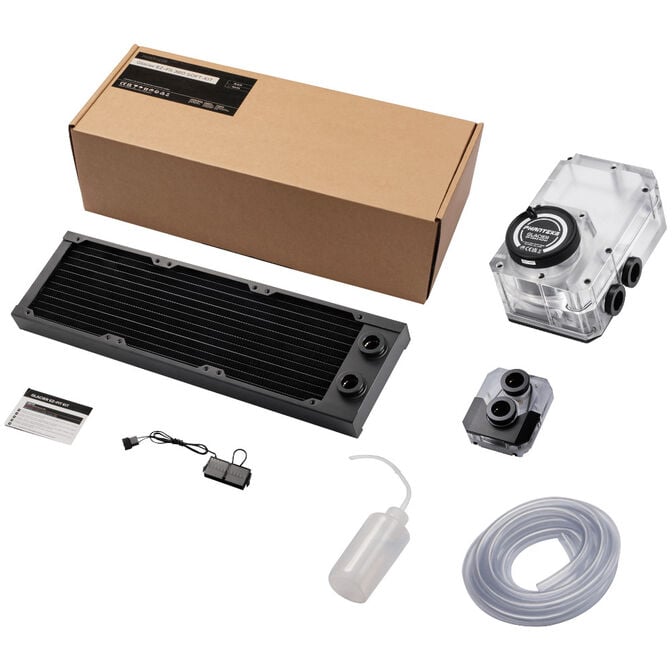 PHANTEKS Glacier EZ-Fit 360 SOFT-KIT, Water Cooling Kit &ndash; Black image number 0