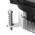 Akasa AK-CC6608BP01 Low Profile CPU-Kühler - Sockel LGA 1700, 63,2 mm Höhe image number null