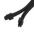 SilverStone EPS 8-Pin zu EPS/ATX 4+4-Pin Kabel, 300mm - schwarz image number null