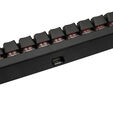 Glorious GMMK 2 Compact Keyboard - Fox Switches, FR Layout, Black image number null