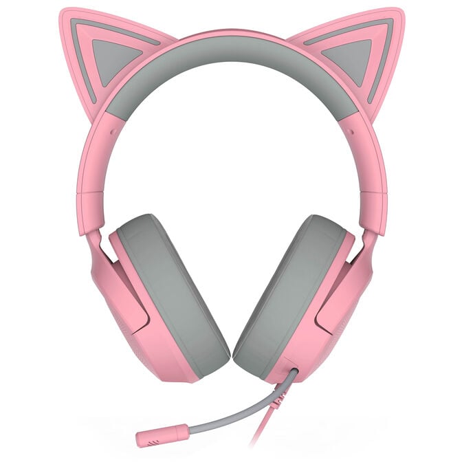 Razer Kraken Kitty V3 X Gaming Headset, wired, 7.1 surround - quartz image number 3