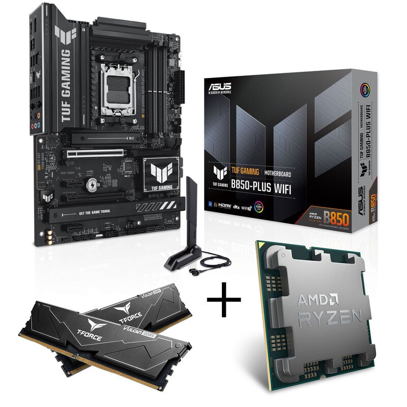 King Mod Systems AMD/ASUS Upgrade-Bundle, AMD Ryzen-CPU, ASUS-Mainboard, DDR5