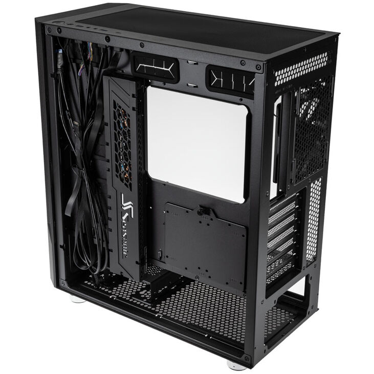 Seasonic Arch Q503 Midi Tower + CONNECT DGC-650 Gold Netzteil - schwarz image number 7
