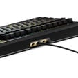 Glorious GMMK 3 Pro HE 75% Gaming Keyboard - Pre-Built, ANSI (US), Fox HE Switches, Black image number null