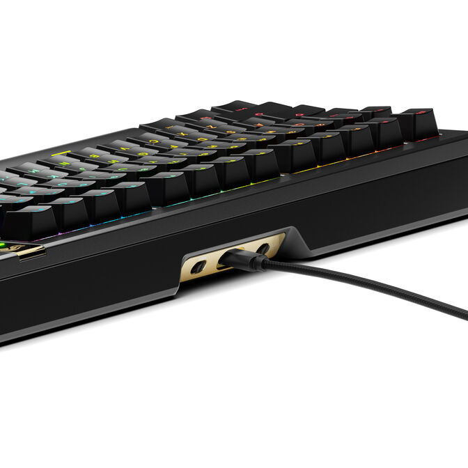 Glorious GMMK 3 Pro HE 75% Gaming Keyboard - Pre-Built, ANSI (US), Fox HE Switches, Black image number 3