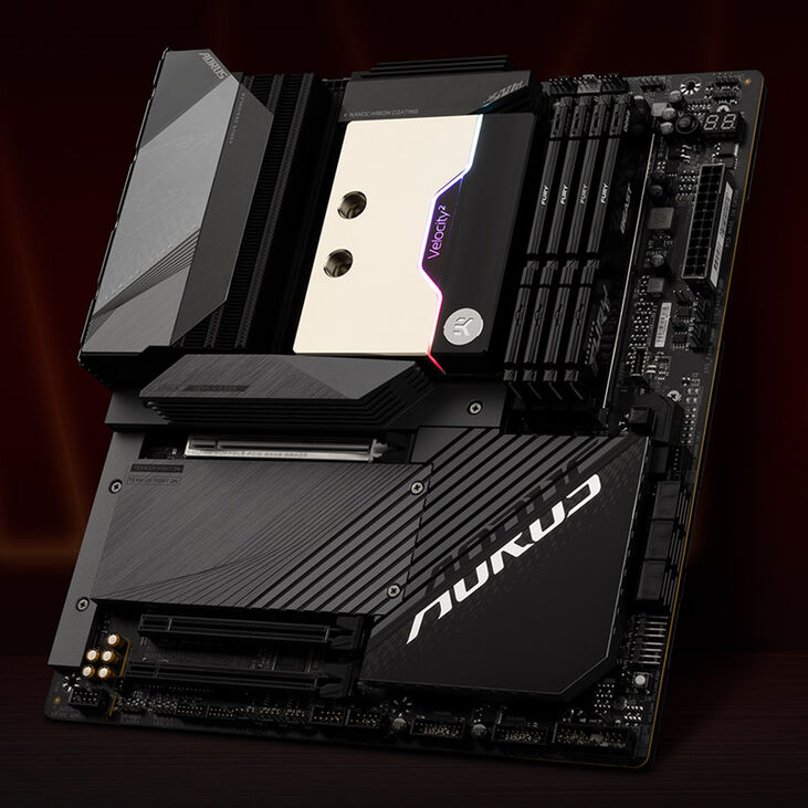 EK Waterblocks EK-Quantum Velocity² D-RGB - AM5, Nickel image number 3