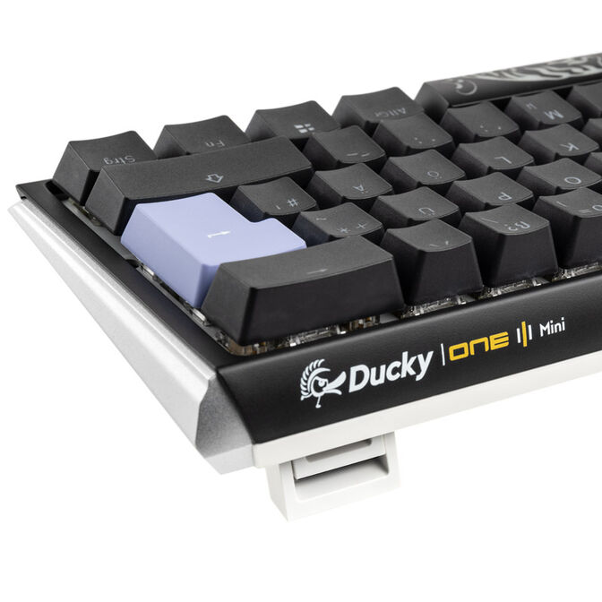 Ducky One 3 Classic Black/White Mini Gaming Keyboard, RGB LED - MX-Silent-Red image number 5