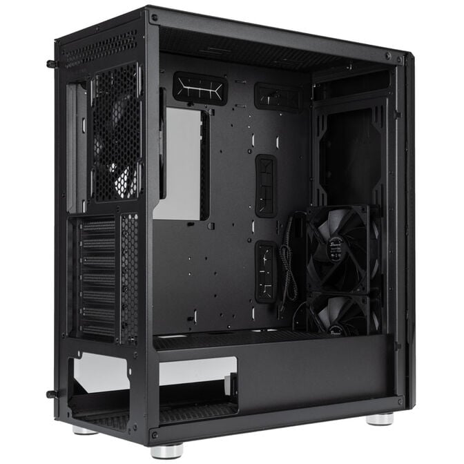Seasonic Arch Q503 PC Case, Mid Tower + CONNECT DGC-650 Gold Power Supply - black image number 5