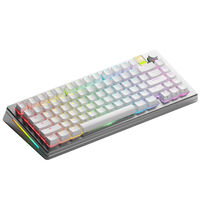 Glorious GMMK 3 Pro HE Wireless 75% Custom Gaming Keyboard - Pre-Built, ANSI (US), Fox HE Switches, Silver