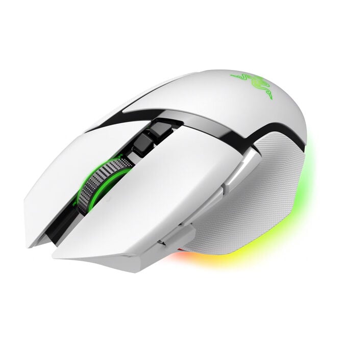 Razer Basilisk V3 Pro 35K Gaming Maus, kabellos, RGB - wei&szlig; image number 2