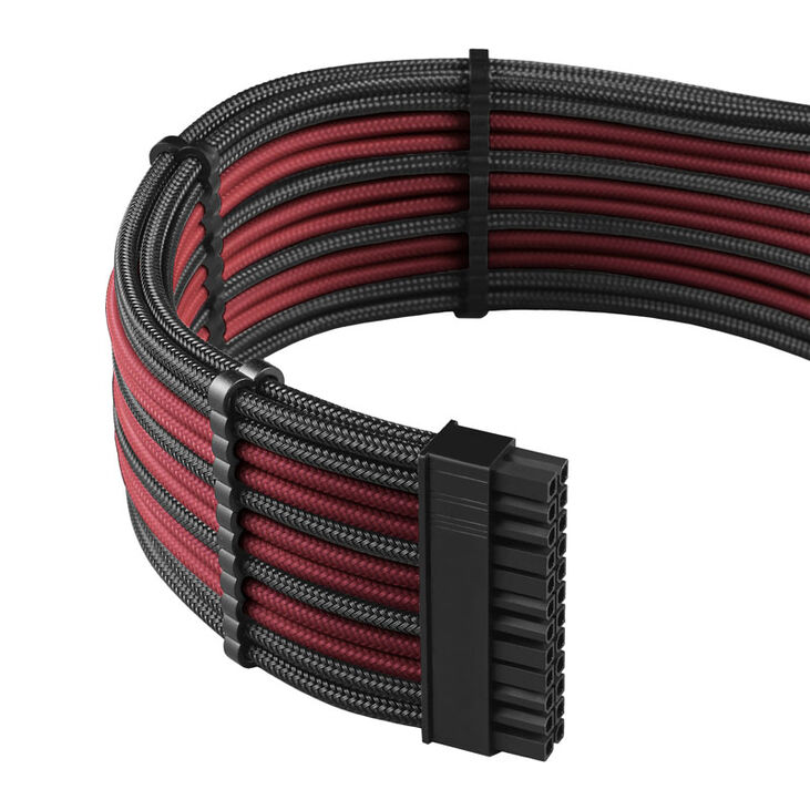 CableMod C-Series PRO ModMesh Cable Kit für Corsair AXi/HXi/RM (Yellow Label) - schwarz/blutrot image number 2
