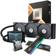 AMD Ryzen 7 9850X3D Bundle mit 64 GB RAM und TRYX PANORAMA AiO &ndash; schwarz image number null